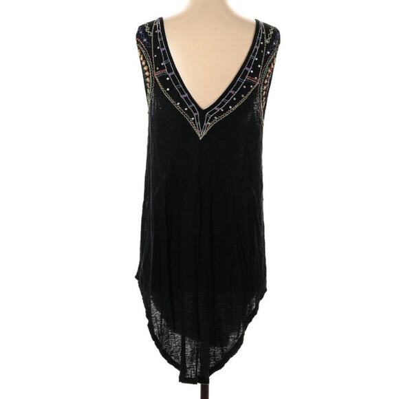 Free People Beaded Embroidered Embellished Tunic Dress - Picture 3 of 5